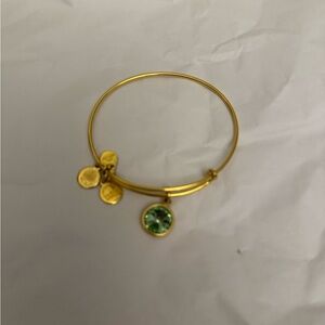 Alex and Ani August birthstone bracelet